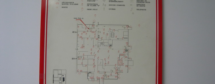 Plan d’évacuation