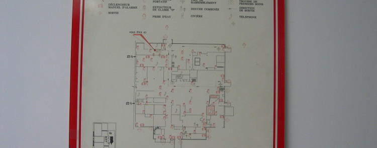 Plan d’évacuation